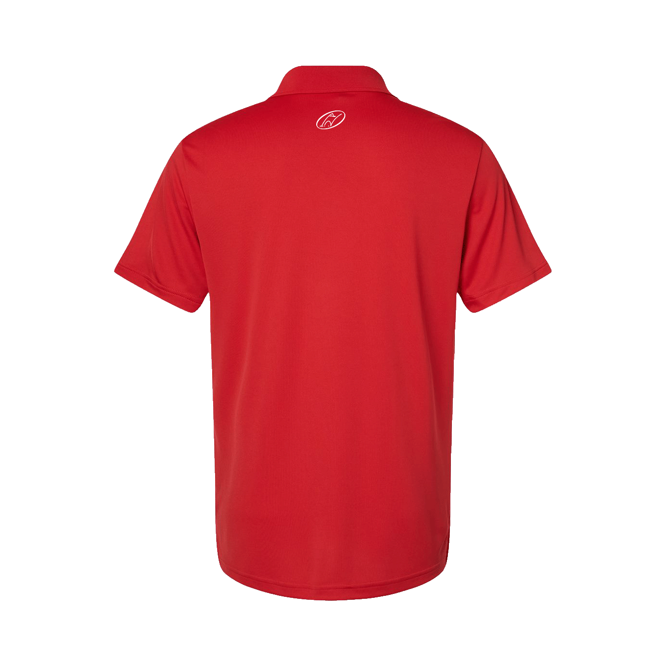 Insideya Golf Signature Collection x Keith Byars Collegiate Red Adidas Performance Polo Flat Back