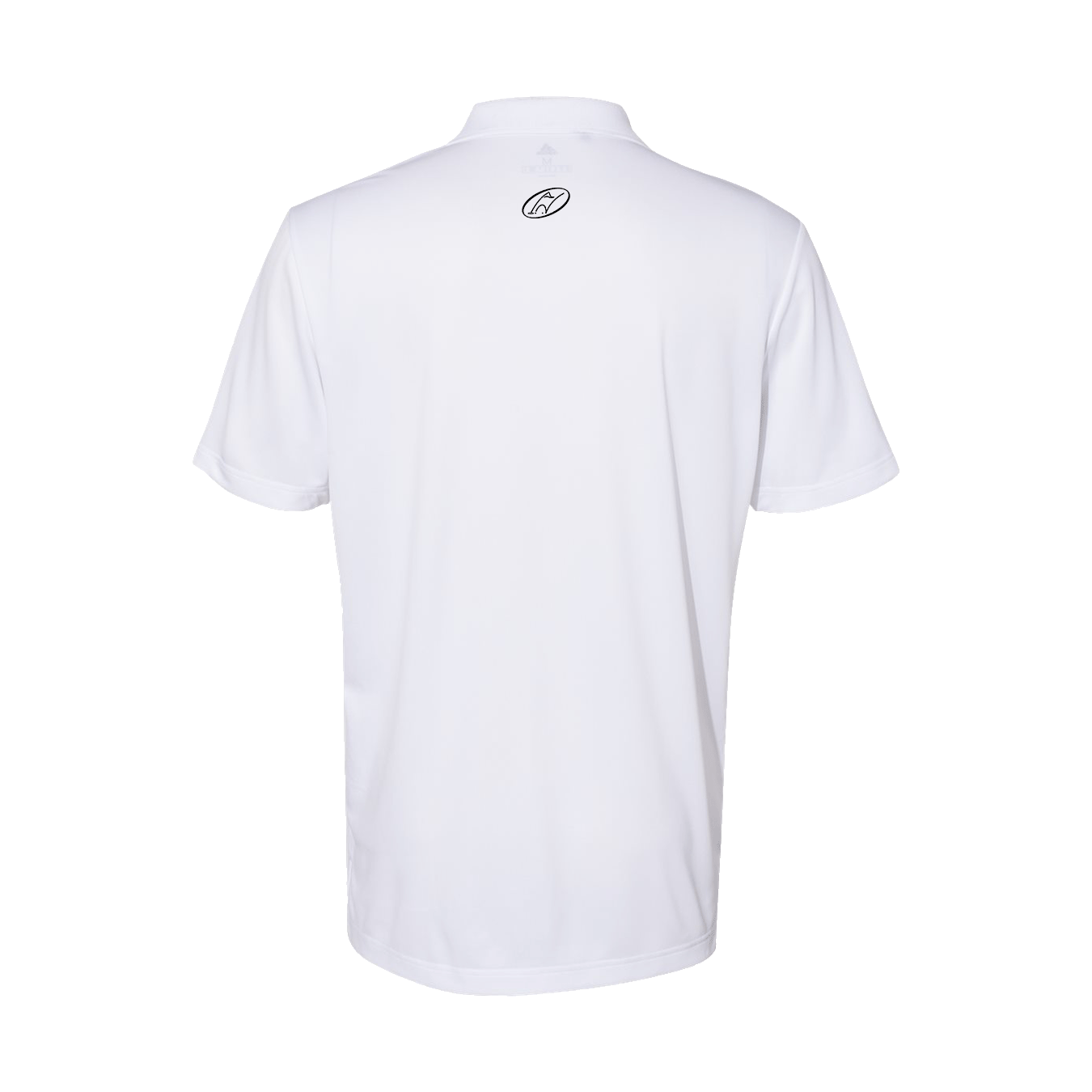 Insideya Golf Signature Collection x Keith Byars White Adidas Performance Polo Flat Back