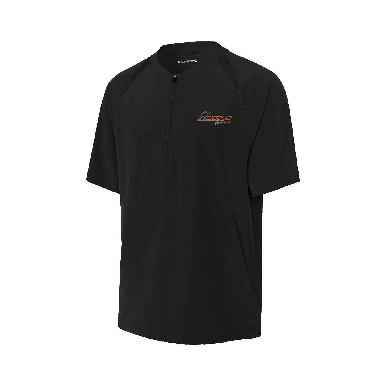 Insideya Half-Zip Short Sleeve